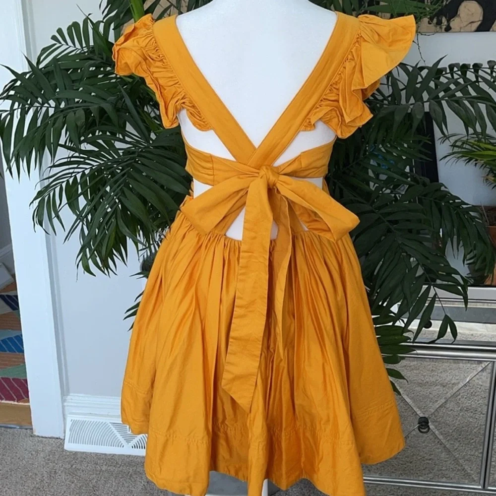 VICI Cut Out Crisscross Strap Mini Dress - Picture 3 of 7